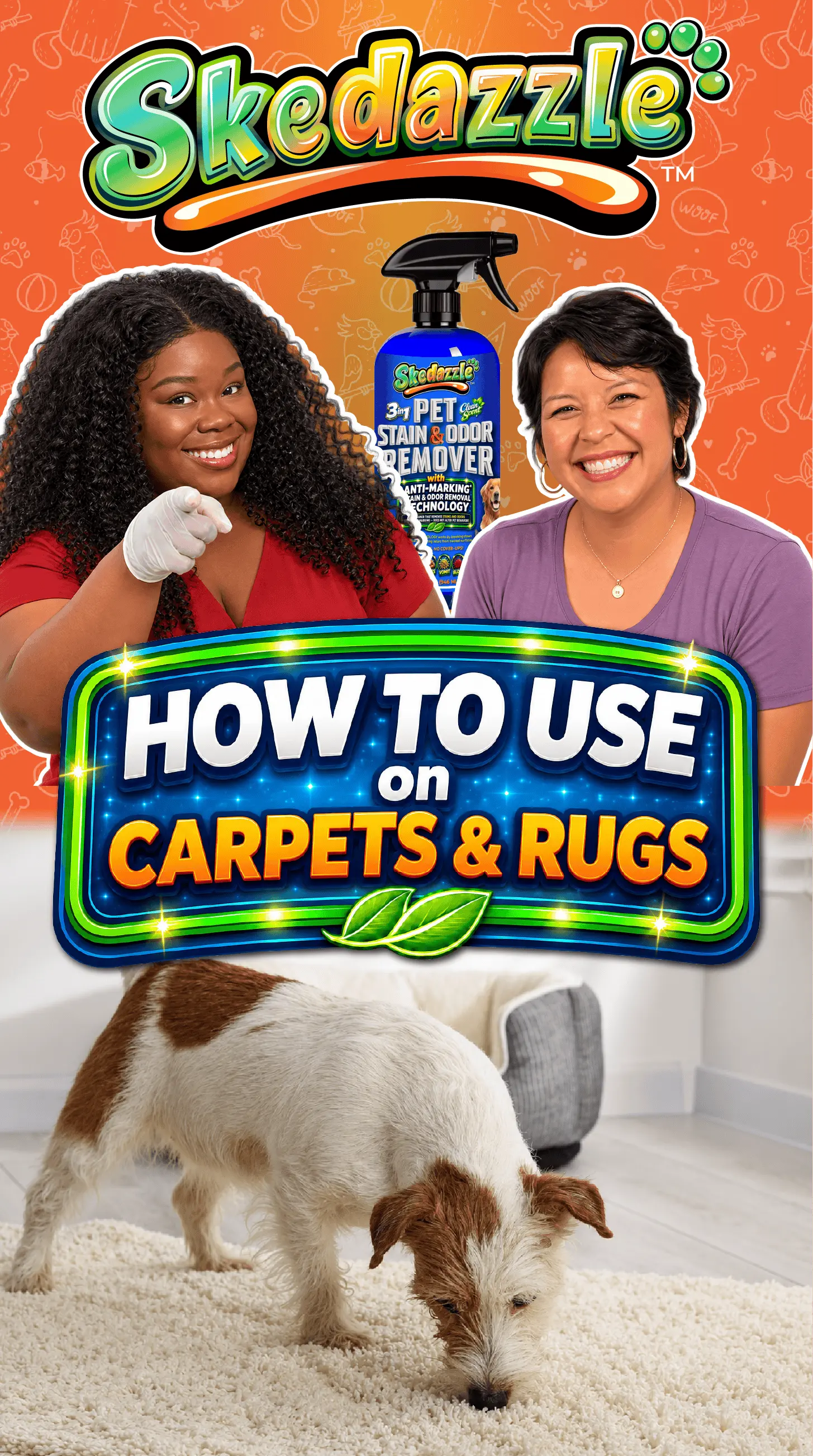 Carpets, rugs, upholstery, curtains, pet beds and mattresses video