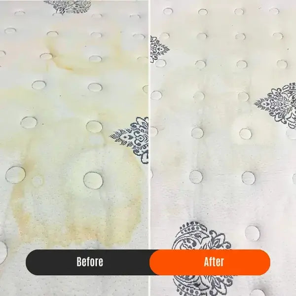 Before and after cleaning result 4