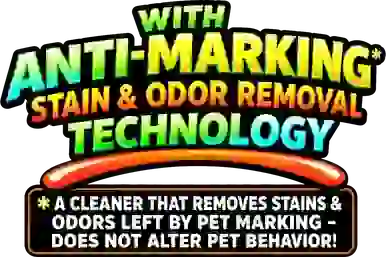 Skedazzle anti-marking technology badge for dog and cat urine odor prevention