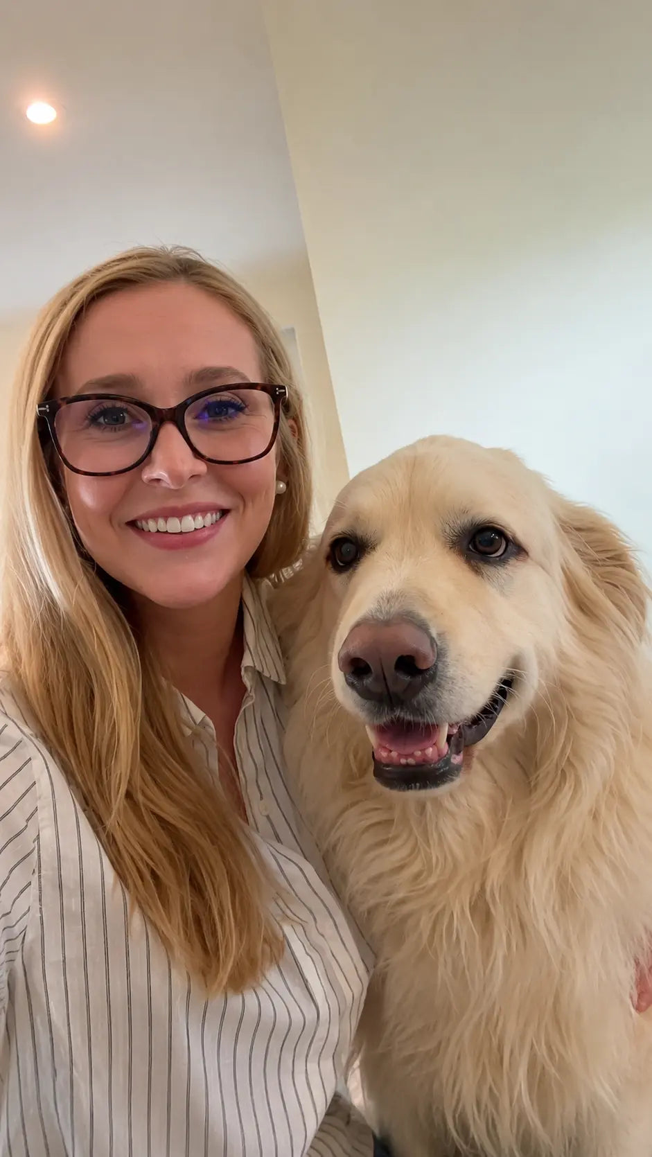 Dog urine stain on LVT flooring testimonial