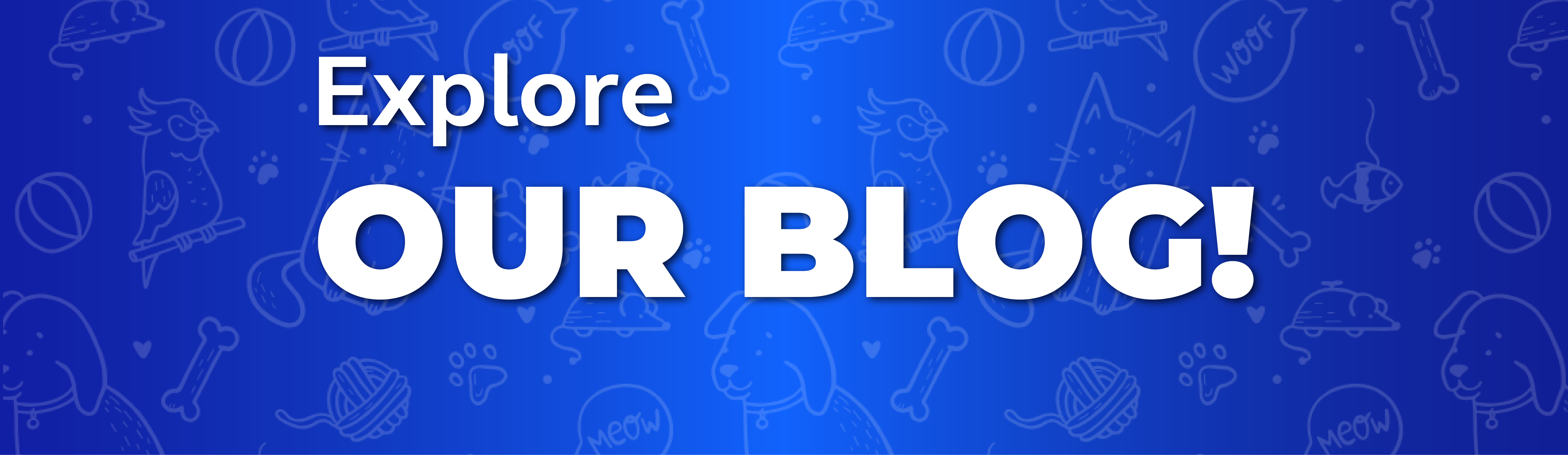 Pet care resources banner